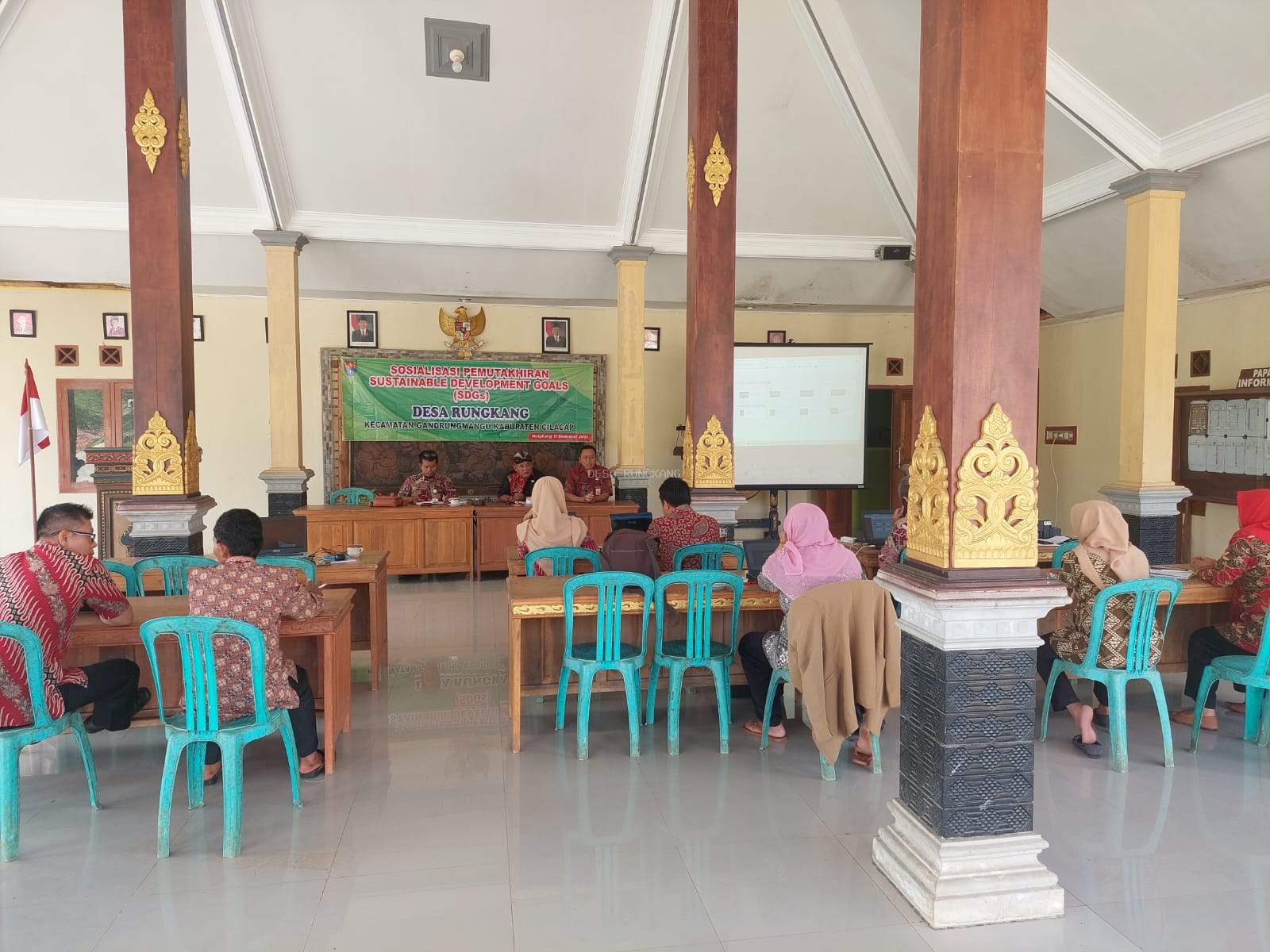 SOSIALISASI PEMUTAKHIRAN DATA SUSTAINABLE DEVELOPMENT GOALS ( SDGs) DESA rUNGKANG
