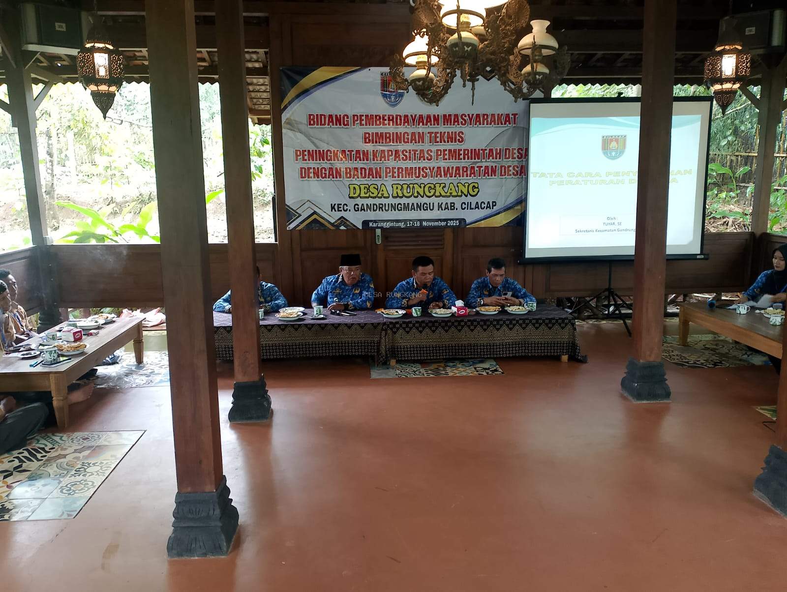 Bimbingan Teknis Peningkatan Kapasitas Pemerintah Desa dan Badan Permusyawaratan Desa tahun 2025