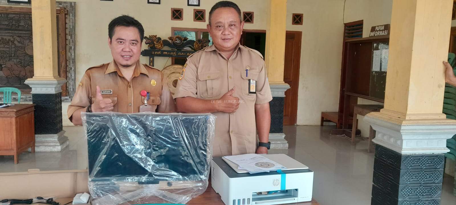 Penerimaan Penghargaan Desa Tercepat Pelunasan PBB Tahun 2025